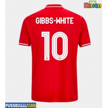 Nottingham Forest Morgan Gibbs-White #10 Heimtrikot 2025-26 Kurzarm